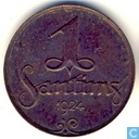 Letland 1 santims 1924
