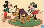 Mickey, Minnie en Pluto