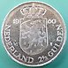 Netherlands 2½ gulden 1980 (Dubbelkop with crying neck)
