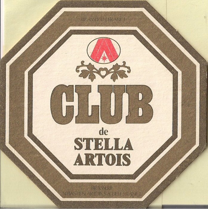 Sous-bock - France - Club de Stella Artois