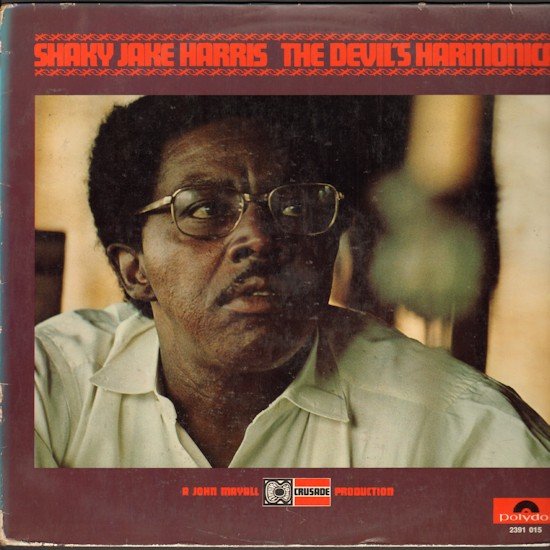Shakey Jake Harris with John Mayall "The devil's harmonica" 1971 original ...