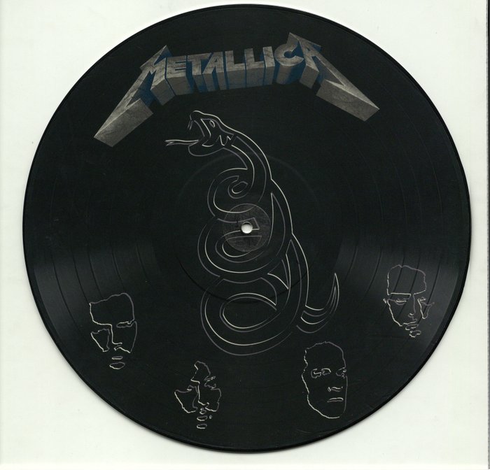 Metallica ‎ Metallica (The Black Album) Picture Disc Catawiki