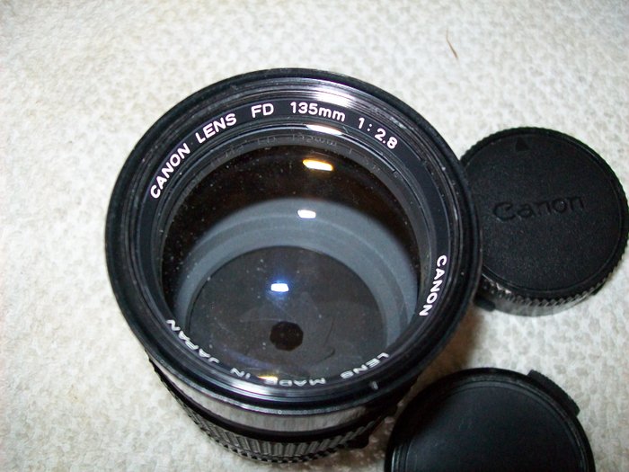 Lens Canon FD 135mm 1: 2.8 - Catawiki