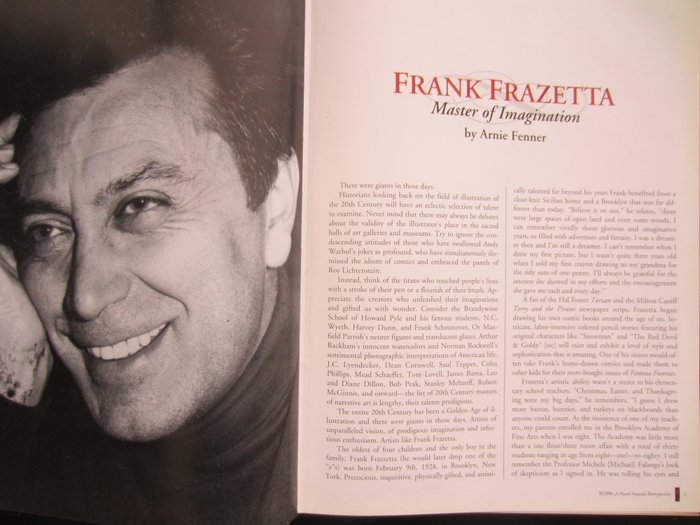Fantasie; Los mit 2 Büchern über Frank Frazetta - 1999