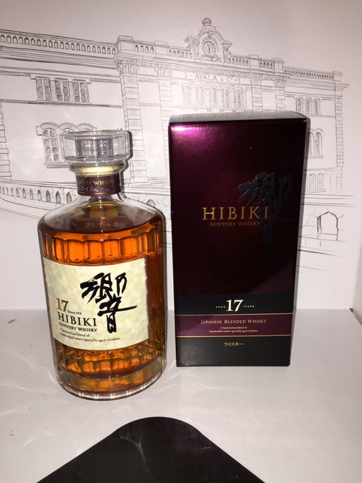 1瓶日本威士忌17年陈酿响牌70厘升,43度 - 