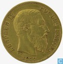 België 20 francs 1877