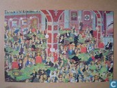 Puzzle - Casino a la cartoon - Jan van Haasteren Crazy Casino