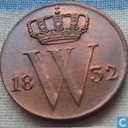 1/2 cent 1832
