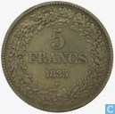 België 5 frank 1835