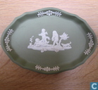Wedgwood Ovaal Schaaltje Engeltjes en hond