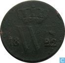 Niederlande 1 Cent 1822 (Caduceus)