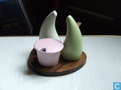 peper, zout en mosterd set