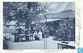 's-Gravenzande Tuin van het Hôtel, Café-Restaurant "de Spaansche vloot"