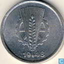 DDR 1 pfennig 1948