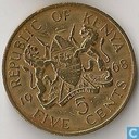 Kenia 5 cents 1968