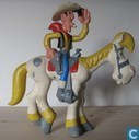 Lucky Luke op Jolly Jumper