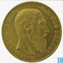 België 20 francs 1878