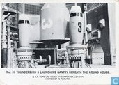 Thunderbird 3 launching gantry beneath the round house.