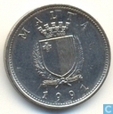 Malta 10 cents 1991