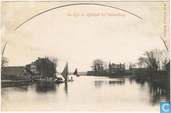 De Rijn in Holland bij Valkenburg