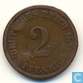 German Empire 2 pfennig 1874 (A)