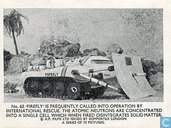 'Firefly' is frequently called into operation by International Rescue. The atomic neutrons are concentrated into a single cell which when fired disintegrates solid matter.