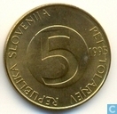 Slovenië 5 tolarjev 1995
