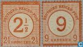 1872 Opdruk op groot borstschild (DR 6)