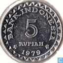 Indonesië 5 rupiah 1979 "Family planning program"