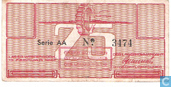 Kamp Westerbork 25 cents 1944