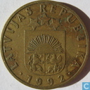 Letland 10 santimu 1992