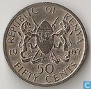 Kenia 50 cents 1967