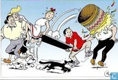Ansichtkaart - Strips: Suske en Wiske - Verjaardagskaart Fameuze Fanclub