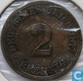 German Empire 2 pfennig 1877 A
