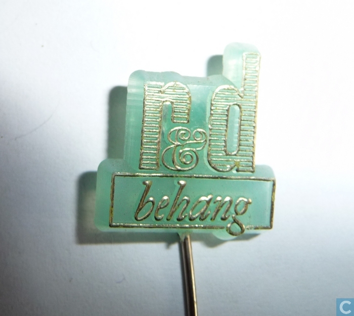 R D behang zeegroen