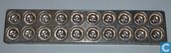Bonbon, motief: rond met kruisje