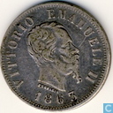 Italië 50 centesimi 1863 N