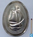 Ei , motief: zeilboot