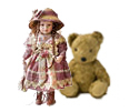 Poppen en Teddy beren