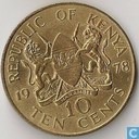Kenia 10 cents 1978