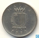 Malta 10 cents 1992