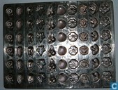 Grote platen, div. kl.chocola