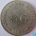 Nederlandse Antillen 1/4 gulden 1967 (vis met ster)