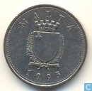 Malta 10 cents 1995