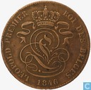 België 2 centimes 1846