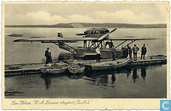 Dornier Wal vliegboot  op De Mok