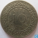 Suriname 10 cent 1972