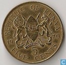 Kenia 5 cents 1970