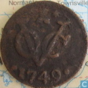 VOC 1 duit 1749 Zeeland