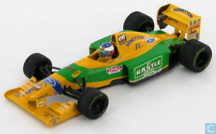 Model cars  Onyx  Benetton B193B  Ford 39;Kastle39;